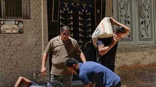 رئيس المركز : متابعة اعمال التطوير والرصف بحى شرق