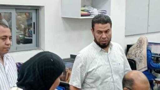 اكرام محمود تتفقد المركز التكنولوجى والادارة الهندسية والايرادات لمتابعة ملفات التصالح ببنى مزار