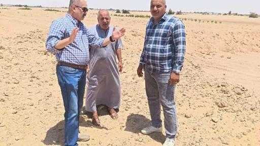 رئيس المركز:استمرار الجولات الميدانية لمتابعة تقنين اراضى املاك الدولة ببنى مزار