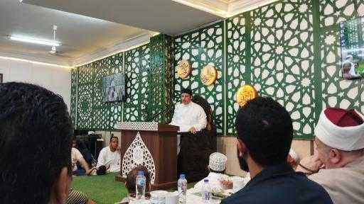 جابر بغدادي بمجالس النور : الذكر والتعلق بالله هما أساس مجالسنا العلمية