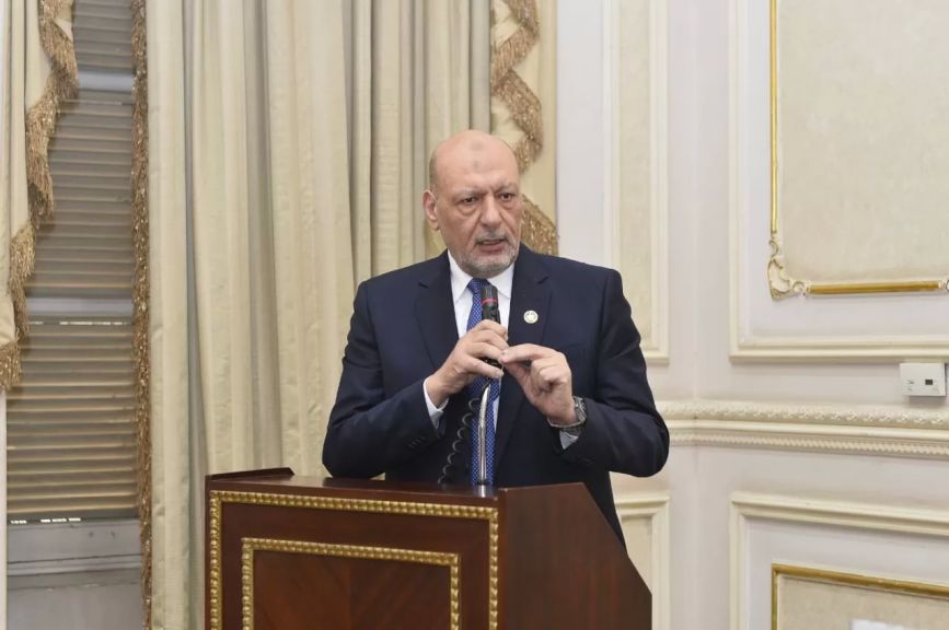 المستشار حسين أبو العطا، عضو مجلس الشيوخ