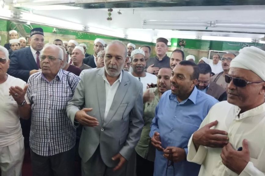 احتفال الصوفية بمولد شيوخ الشبراوية 
