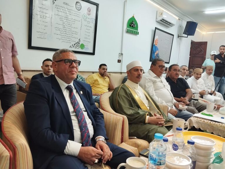تامر شمعة خلال مجالس النور العلمية 