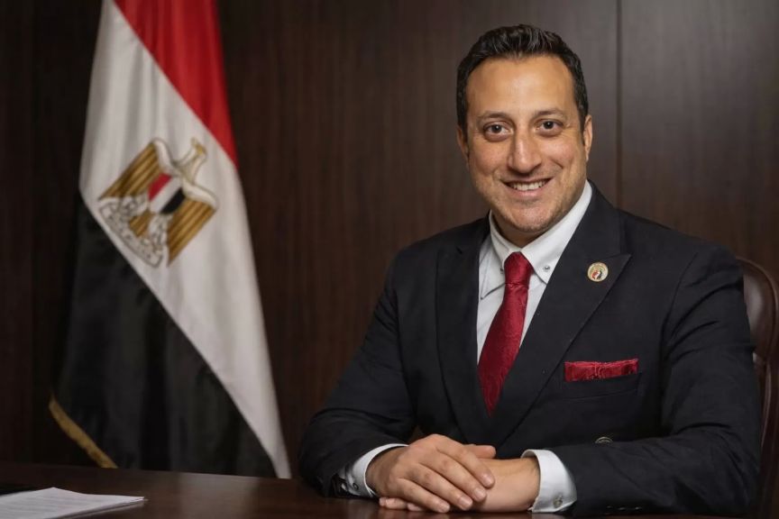 المهندس محمود لملوم، أمين شباب الجيزة بحزب "حماة الوطن"