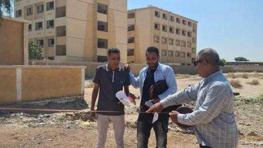 رئيس المركز :ضمن المبادرة الرئاسية ”حياة كريمة” معاينة لمواقع مقترحة لمحطات معالجة ورفع الصرف الصحي بشلقام وبنى صامت