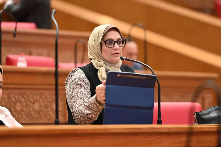 النائبة نجلاء العسيلي، عضو مجلس النواب