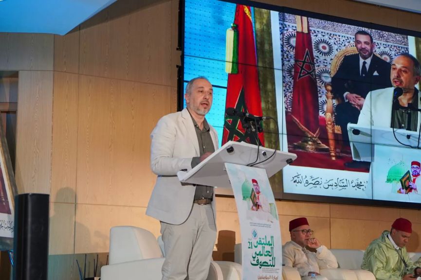 باحث إيطالي بملتقي التصوف العالمي 