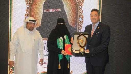 العطاء يصنع التميز.. غادة الأحمدي تحصد لقب سفيرة النوايا الحسنة و«ماسة العرب»
