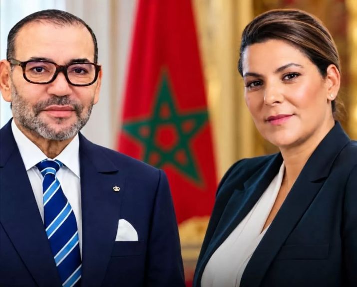 ملك المغرب والمنصوري 