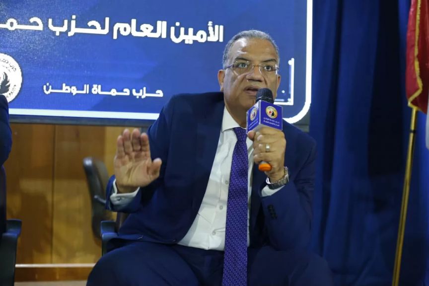 الكاتب الصحفى الدكتور محمود مسلم، عضو مجلس الشيوخ