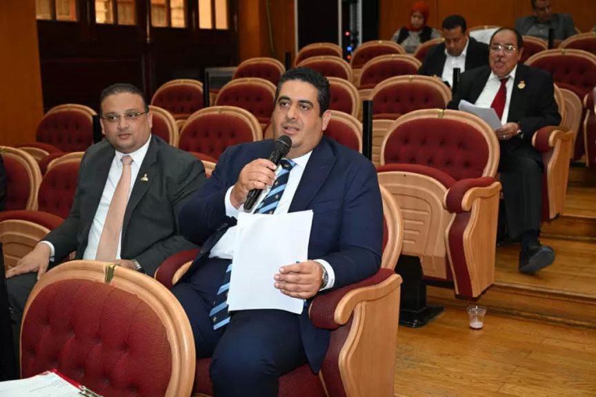 النائب وليد التمامي، عضو مجلس الشيوخ عن حزب مستقبل وطن