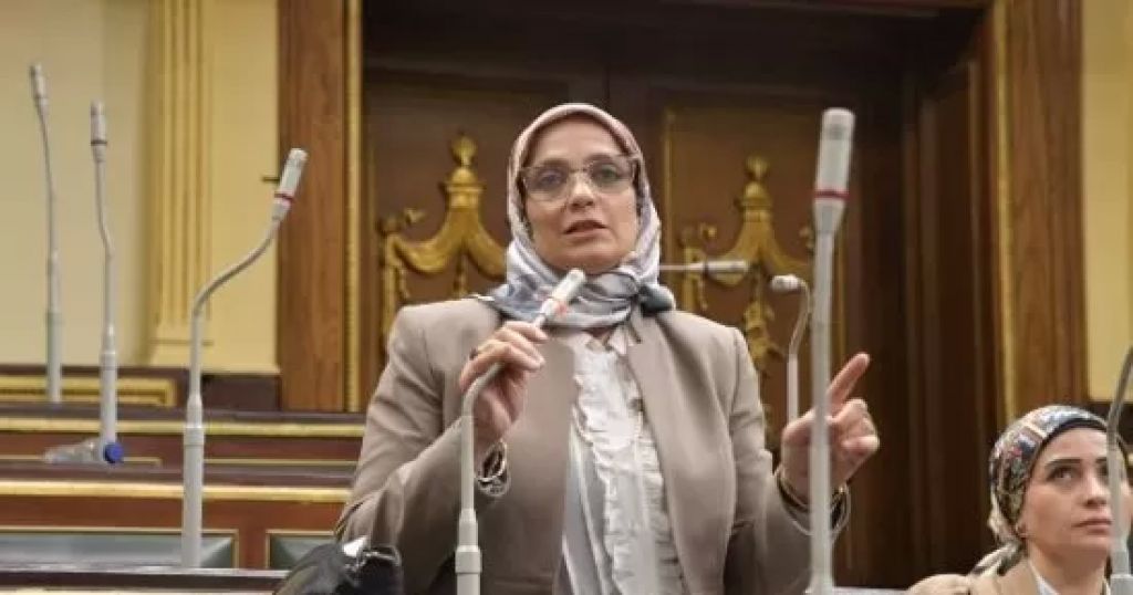 النائبة نجلاء العسيلي، عضو مجلس النواب